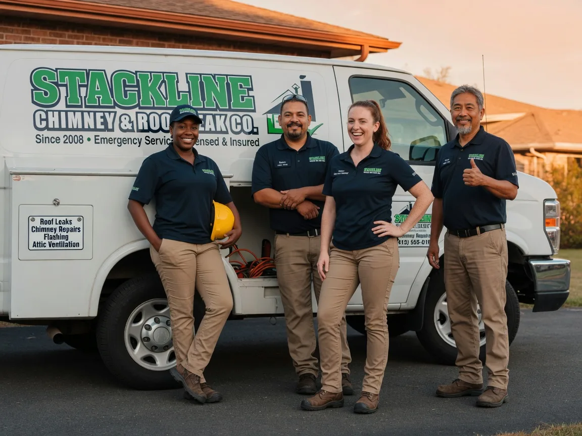 Chimney flashing repair company in East Bernard, TX